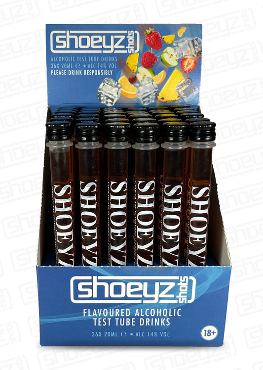 shoeyz vodka test tube shots chocolate